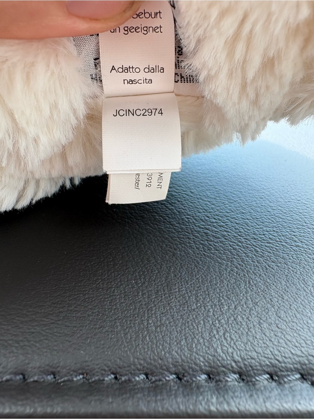 Jellycat Cream Floppy-Eared Bunny Plush - Picture 4 of 4
